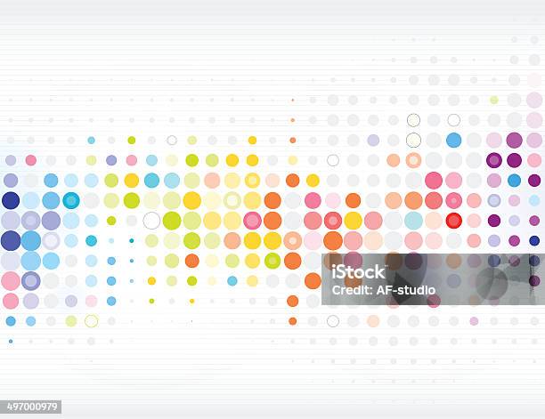 Abstract Network Background Stock Illustration - Download Image Now - Circle, Backgrounds, Spotted