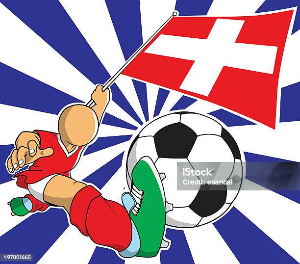 スイスのサッカー選手ベクトルイラスト - あこがれのベクターアート素材や画像を多数ご用意 - あこがれ, イラストレーション, カップ
