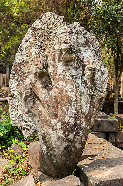 istock statue Beng Mealea Temple, Angkor, Cambodia 497002470