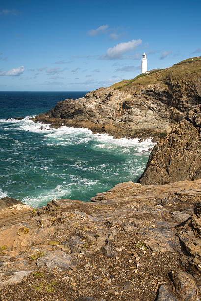 istock Vibrant Summer landscape image of Trevose head in Cornwall Engla 497002862