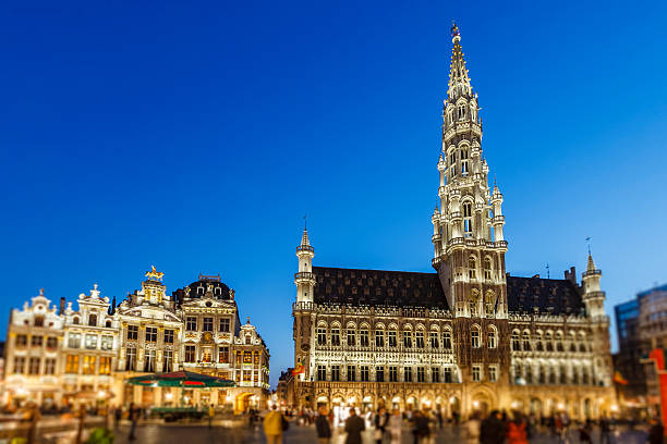 istock Brussels - Grand Place & Town Hall, Belgium 497003494