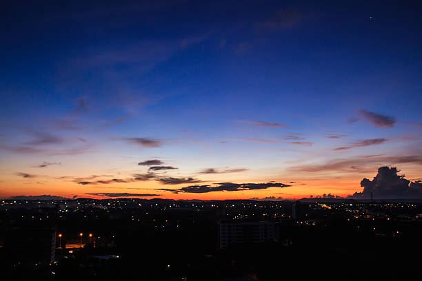 istock Morning sky over the city 497005043