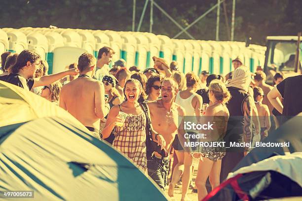 Stop Woodstock Poland Stock Photo - Download Image Now - Arts Culture and Entertainment, Audience, August