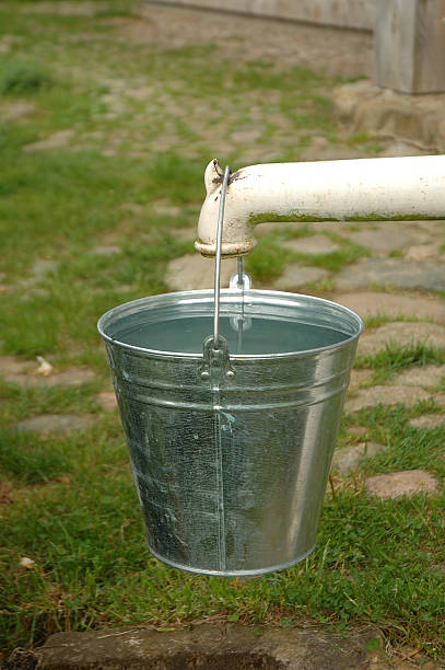 istock Bucket full of water 497006623