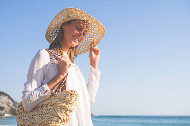 istock Woman Portrait at Beach 497007828