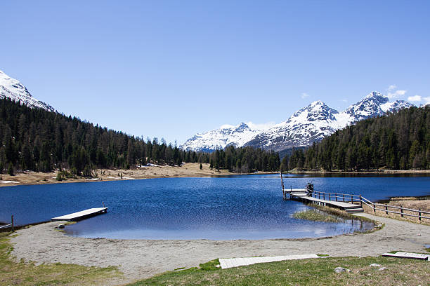istock Staz Lake - Pontresina 497009066