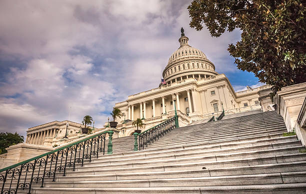 istock United States Capitol West facade steps wide angle view 497010580
