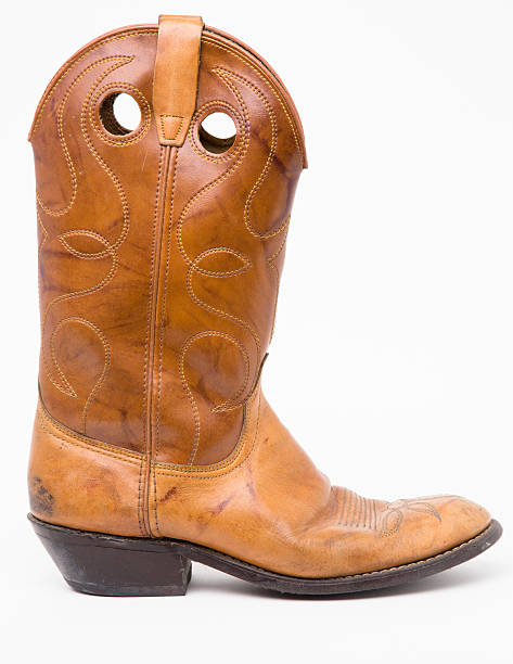 istock Vintage cowboy boots, retro style 497015871