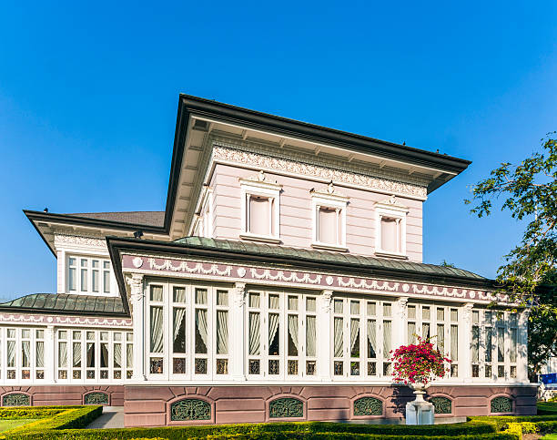 istock main residence building at Bang Pa-In Palace 497018191