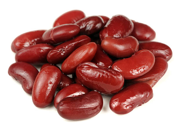 istock Canned Kidney Beans Isolated on White Background 497018483