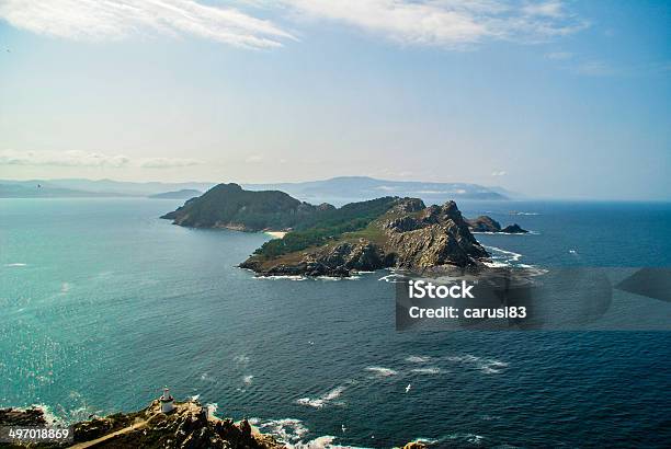 Cies Islands Stock Photo - Download Image Now - Atlantic Ocean, Galicia, Horizontal