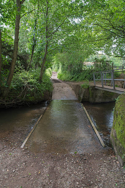 Stream Crossings stock photo