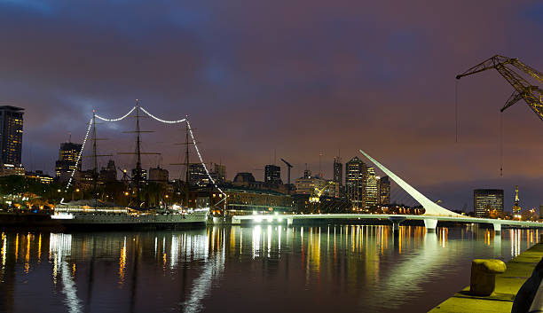istock Puerto Madero by night, Buenos Aires 497020861