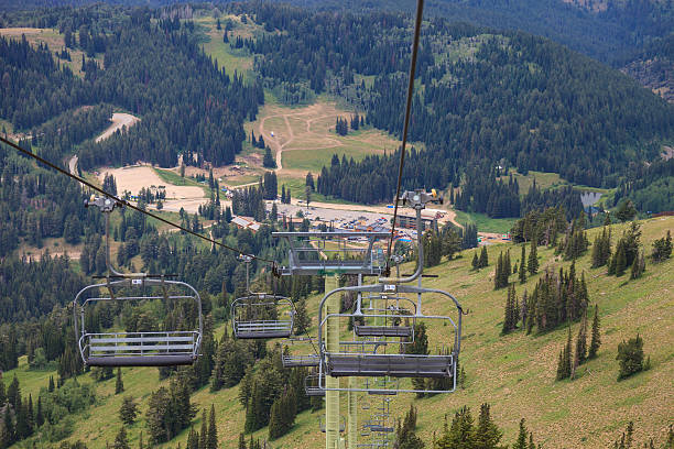 grand targhee kurort narciarski - teton valley zdjęcia i obrazy z banku zdjęć