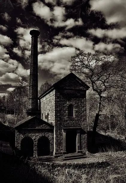 Leawood Pumphouse on the Cromford Canal in Derbyshire