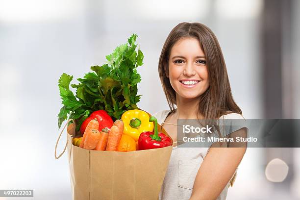 Grocery Shopping Stock Photo - Download Image Now - Adult, Customer, Delicatessen