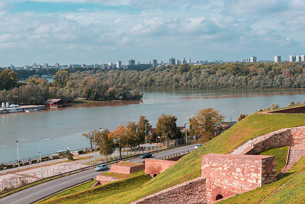 istock Confluence of River Sava and Danube in Belgrade 497025096