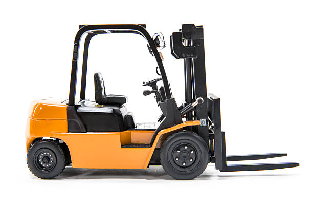 Forklift Isolated forklift truck forklift truck stock pictures, royalty-free photos & images