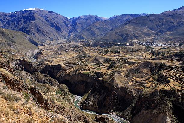 istock Colca Canyon, the deepest canyons in the world, Peru 497036245