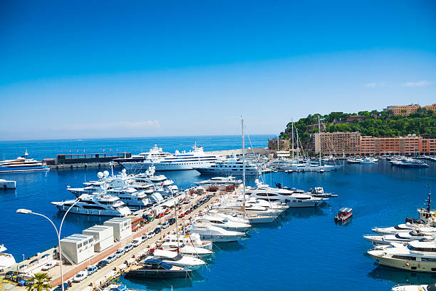 istock Boats and yachts in Monaco marina 497036591
