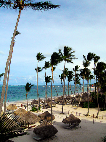 One of the beach resorts in Punta Cana, Dominican republic