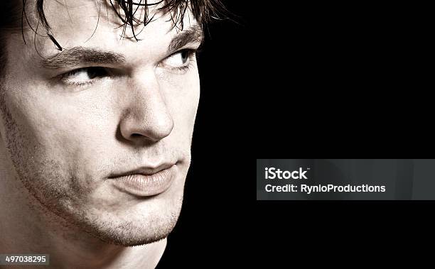 Young Mans Face Stock Photo - Download Image Now - 20-29 Years, 25-29 Years, Adult