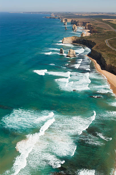 istock Helicopter view of the Twelve apostles. 497041057