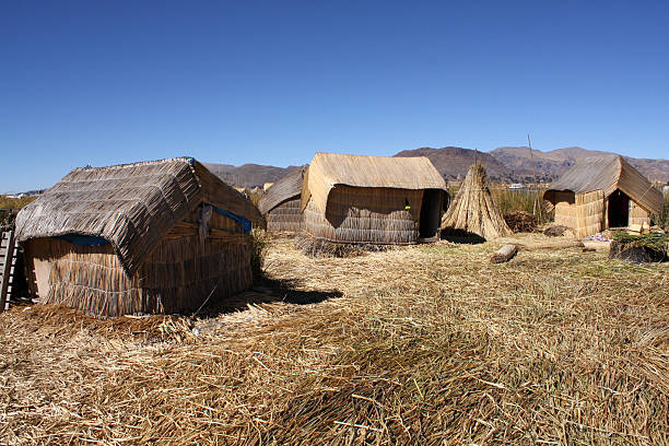 istock Uros - Floating island on titcaca lake in Peru 497041511