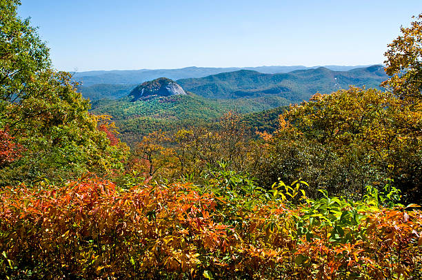istock Fall Looking Glass Rock Blue Ridge Parkway, NC 497054360
