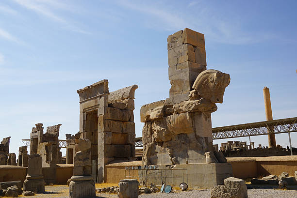 istock Horse statue of Persepolis,Iran. 497057350