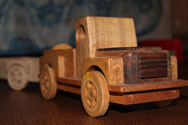 istock Wooden Car Toy 497058100
