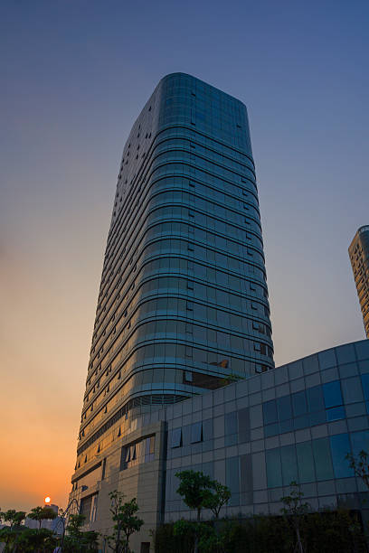 istock High rise building at dusk 497059238