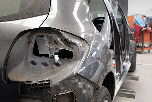 istock Close up damaged motor car 497065864