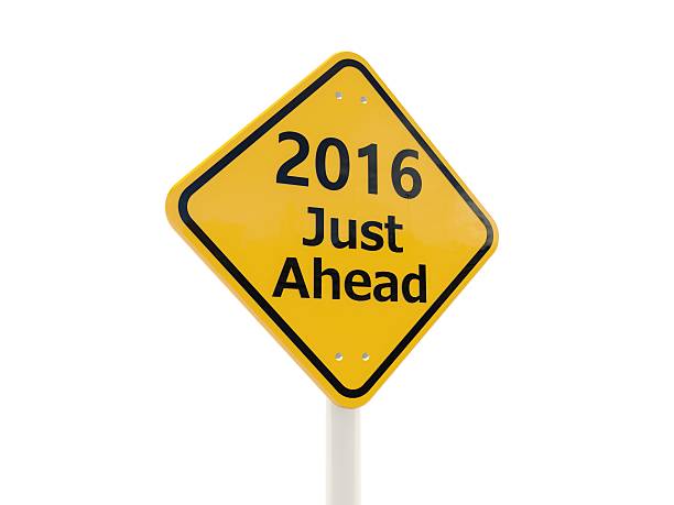 istock 2016 New Year road sign 497066126