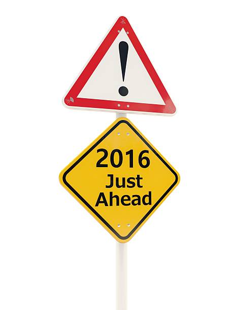 istock 2016 New Year road sign 497066216