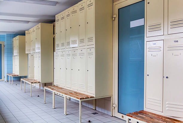 istock Interior of locker room 497066852