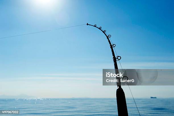 Deep Sea Fishing Rod Stockfoto und mehr Bilder von Hochseeangeln - Hochseeangeln, Marlin, Angel