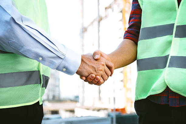 istock Concept for professional contractors or architects 497067216