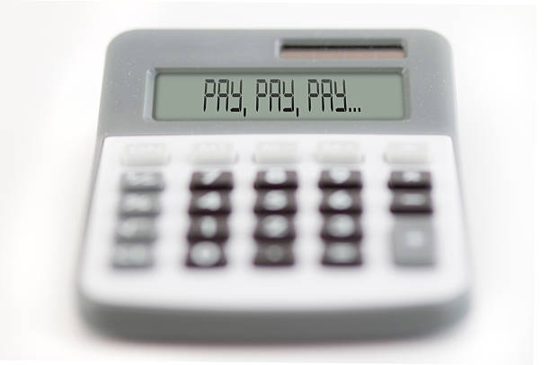 istock pay - counting of the financial position 497068184