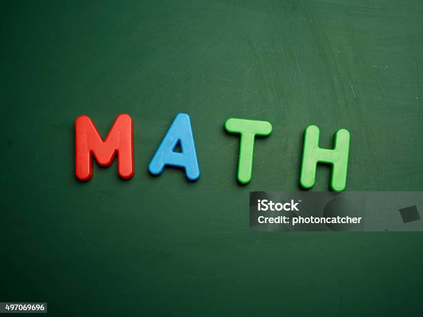 Math Concept Stock Photo - Download Image Now - 2015, Alphabet, Alphabetical Order