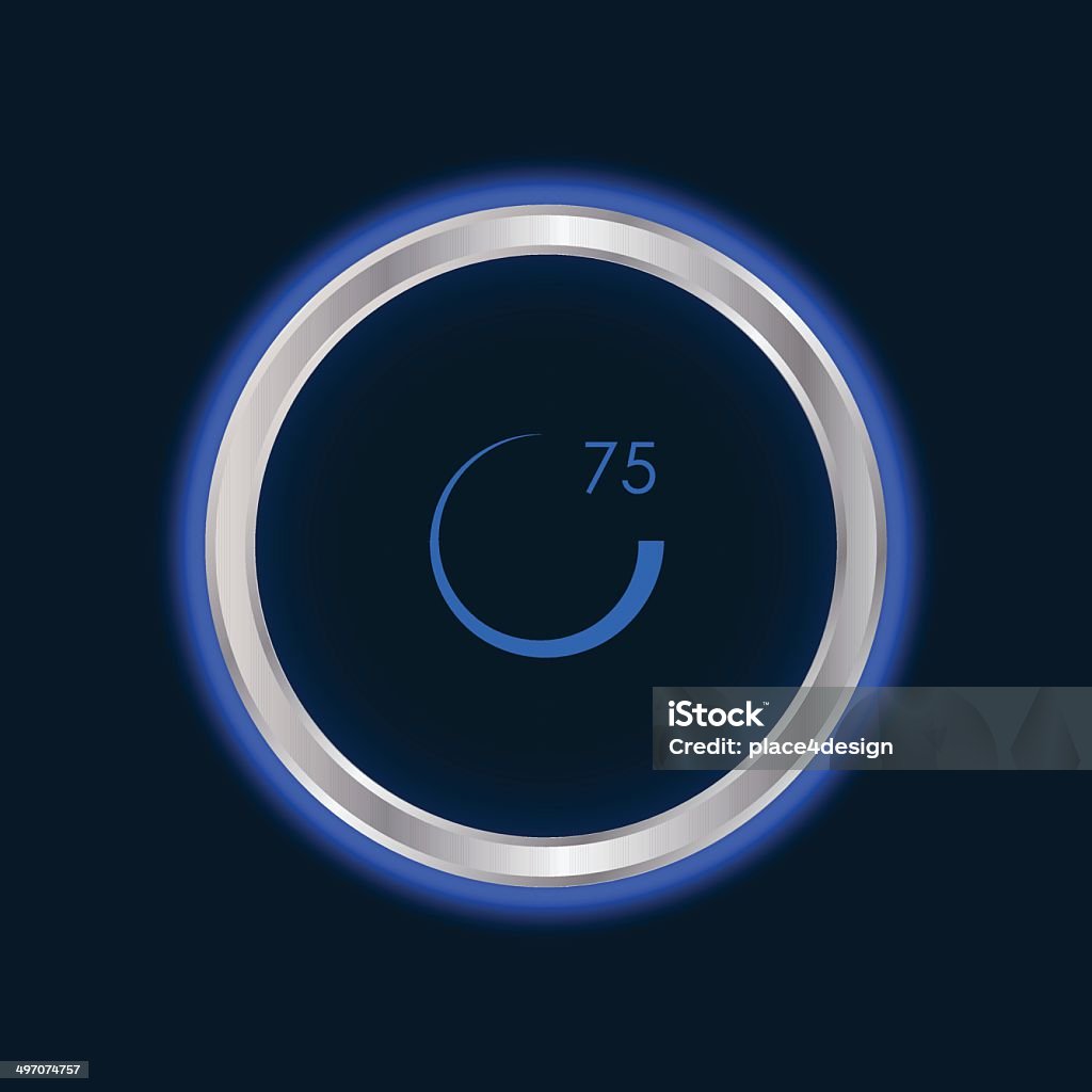 Load Button Web Website Loading Button Stock Illustration - Download Image Now ...