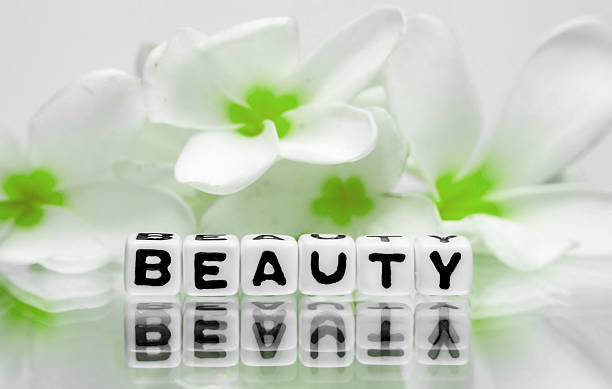 istock Beauty concept with green flowers 497076917