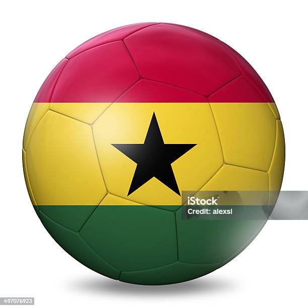 Ghana Football Stock Photo - Download Image Now - American Football - Ball, Competition, Cut Out