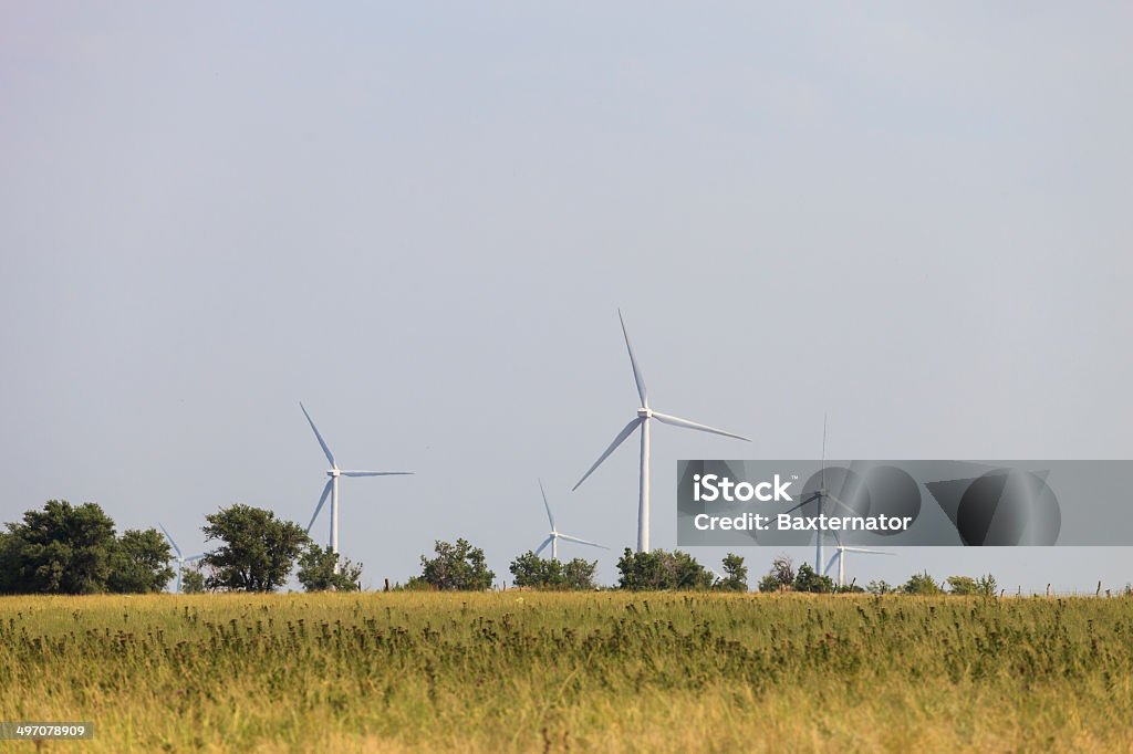 Kansas vento Farm - Royalty-free Agricultura Foto de stock