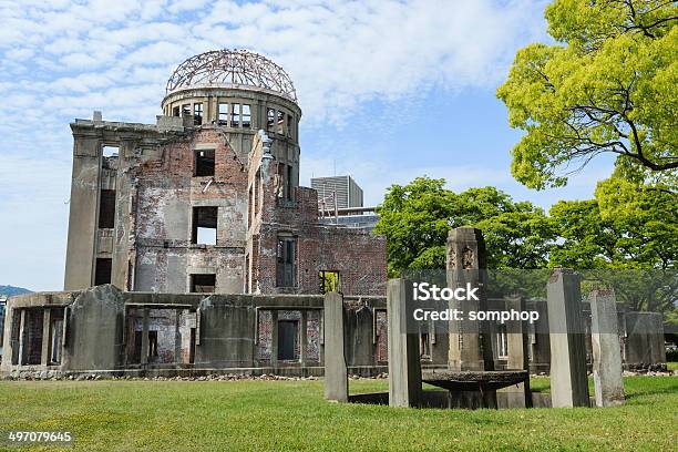 Atomic Bomb Dome Memorial In Hiroshima Japan Stock Photo - Download Image Now - Hiroshima Peace Memorial, Hiroshima Prefecture, Nuclear Weapon