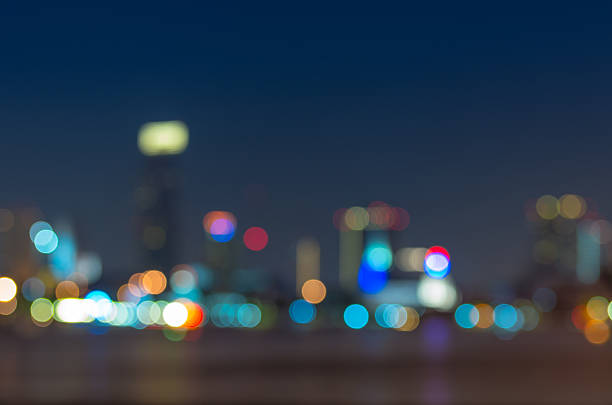 istock Cityscape background, Blurred Photo bokeh 497080401