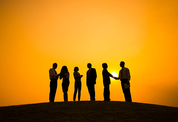 istock Business Meeting Outdoors 497082023