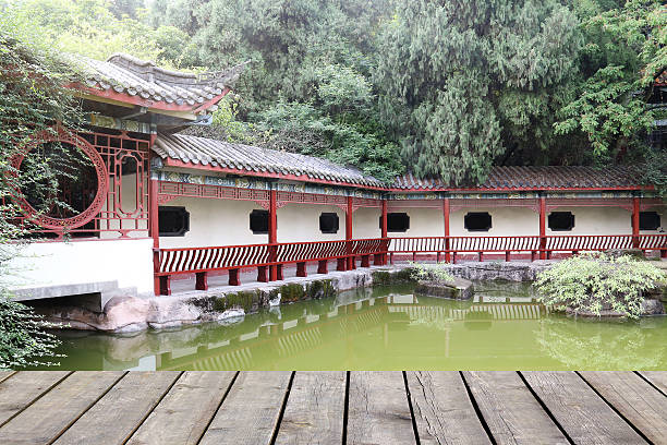 istock chinese vintage  garden 497082957
