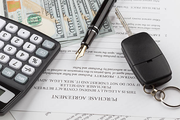 istock purchase contract with the car keys 497094124