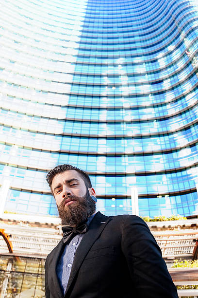 istock young businessman in a glass skyscraper 497096770